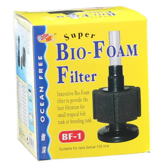 بیوفیلتر اسفنجی Ocean Free BF-1 مناسب آکواریوم شریمپ، کاریدینا و نئوکاردینا