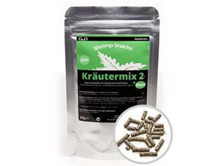 GlasGarten Kräutermix 2 +Minze غذای میکس گیاهی 2 گلس گارتن