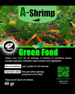 green food غذای گرین فود ای شریمپ