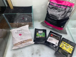 ans shrimp soil سویل بستر شریمپ