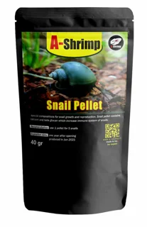 snail pellet غذای اسنیل پلیت ای شریمپ